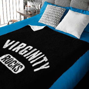 Discover Virginity Rocks Baby Blankets