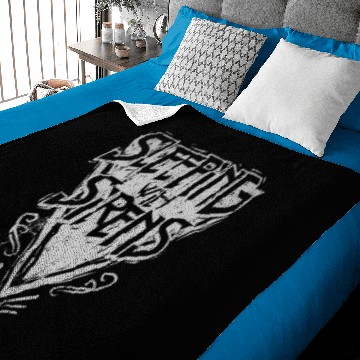 Discover Sleeping with Sirens Logo Baby Blankets