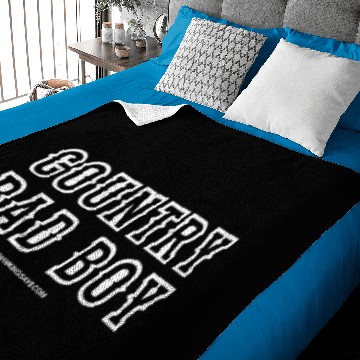 Discover Country Bad Boy Baby Blankets