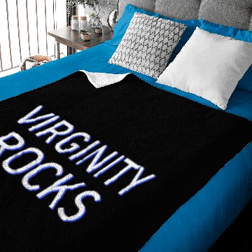 Discover Virginity Rocks Baby Blankets