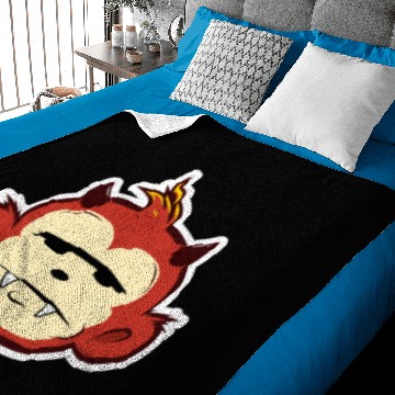 Discover Devil Monkey Face Baby Blankets