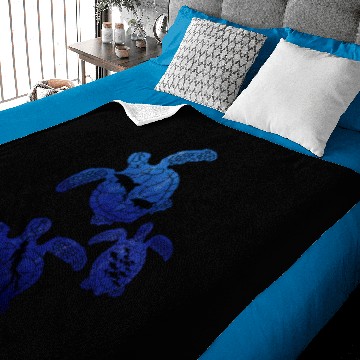 Discover Turtle Wildlife Baby Blankets