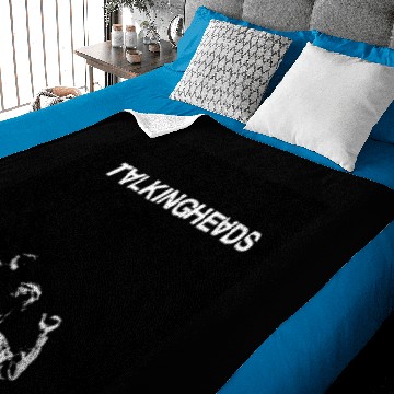 Discover Talking Heads Baby Blankets