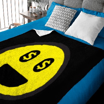 Discover smiley face Baby Blankets