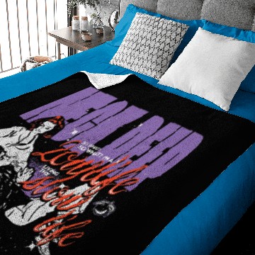 Discover Neck Deep Unisex Baby Blankets: Lowlife Couple
