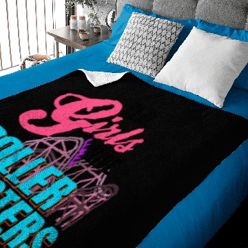 Discover Roller Coaster Baby Blankets