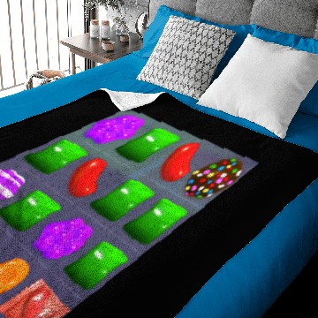 Discover Candy Combo Candy Crush Baby Blankets