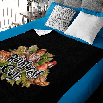 Discover Amazon Rainforests Cafes Baby Blankets