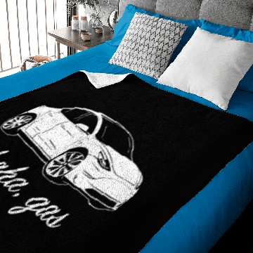 Discover Haha Gass Tesla Model Baby Blankets