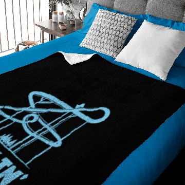 Discover They See Me Rollin Roller Coaster Ferris Amusement Baby Blankets