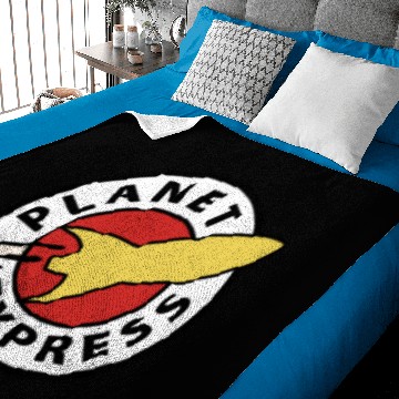 Discover Futurama Planet Express Baby Blankets