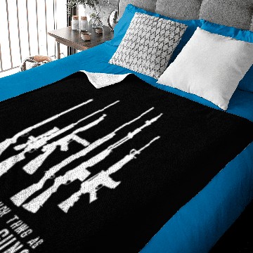 Discover Too Many Guns Baby Blankets