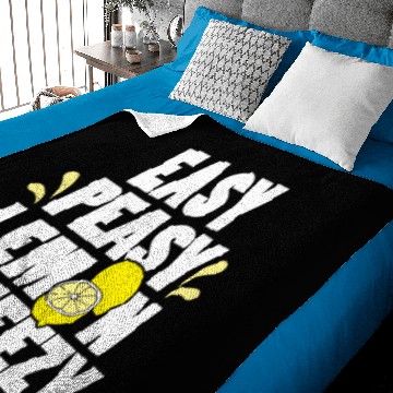 Discover Easy Peasy Lemon Squeezy Fun Summertime Lemonade Baby Blankets