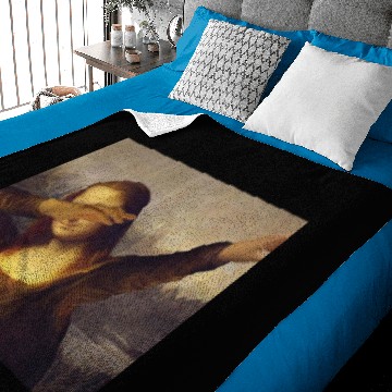 Discover 3196 Mona Lisa Dabbing Baby Blankets