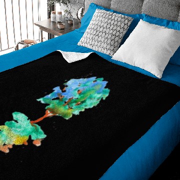 Discover Rainbow Tree Baby Blankets