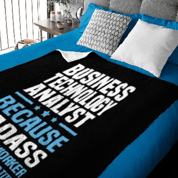 Discover Business Technology Analyst Baby Blankets