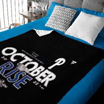 Discover October Rise Phillies Baby Blankets