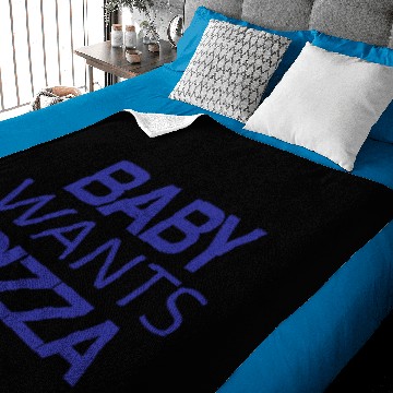 Discover BABY PIZZA Baby Blankets