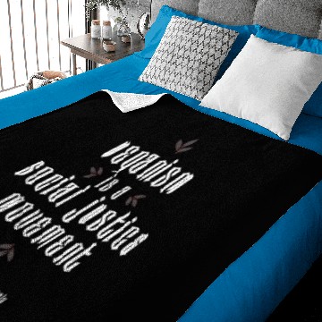 Discover Veganism Is A Social Justice Movement Baby Blankets