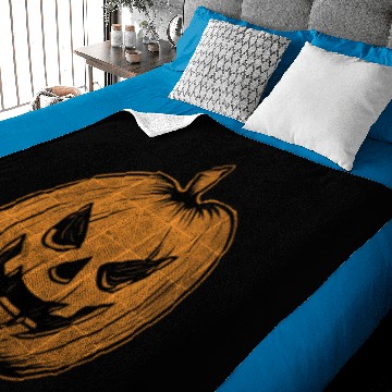 Discover Distressed Jack O Lantern Baby Blankets
