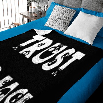 Discover trust no face Baby Blankets