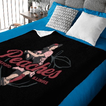 Discover Rockford Peaches Baby Blankets