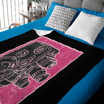 Discover Vintage Camera Baby Blankets