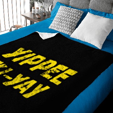 Discover Yippee Ki-yay - Yippee Ki Yay - Baby Blankets
