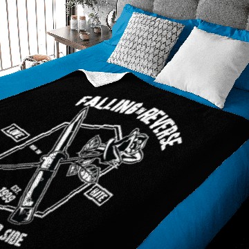 Discover Falling In Reverse Baby Blankets