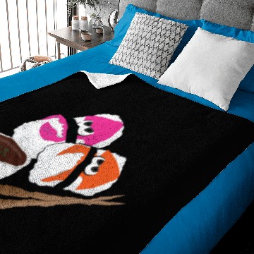 Discover Splatoon sushi Baby Blankets