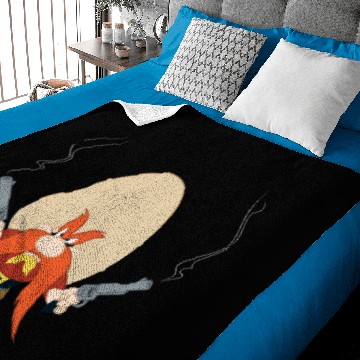 Discover Yosemite Sam Back Off Baby Blankets