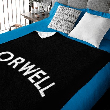 Discover George Orwell Baby Blankets