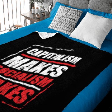 Discover Capitalism makes Socialism Takes Baby Blankets