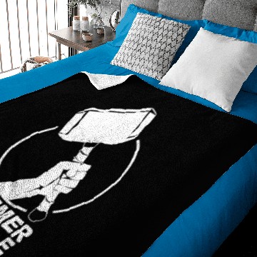 Discover Thor Hammer Time Baby Blankets