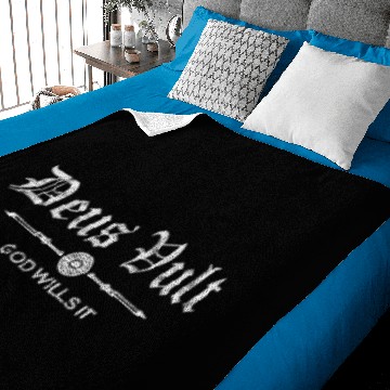 Discover Shield and Swords - Deus Vult Baby Blankets