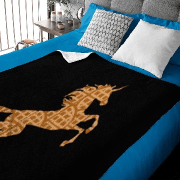 Discover Unicorn Waffle Pattern Symbol Baby Blankets Waffles Baby Blankets