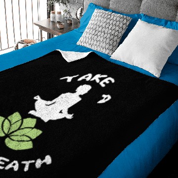 Discover TAKE A DEEP BREATH Baby Blankets