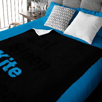 Discover eat sleep kite repeat 2col Baby Blankets
