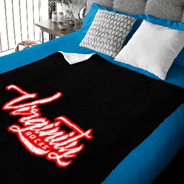 Discover VIRGINITY ROCKS Baby Blankets