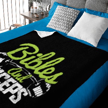 Discover BIBLES AND BICEPS Baby Blankets