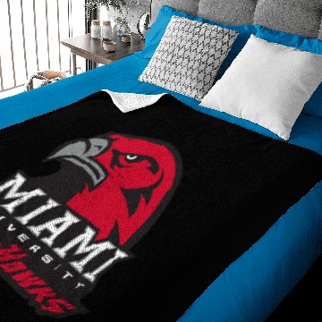 Discover Miami (Ohio) RedHawks Baby Blankets