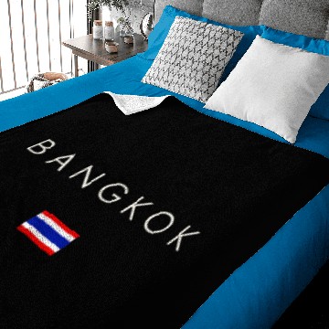 Discover Bangkok International Baby Blankets