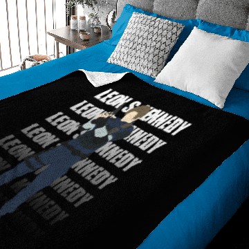 Discover Leon Kennedy Residen Evil 2 Baby Blankets