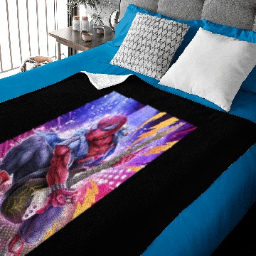 Discover SPIDER-PUNK Baby Blankets