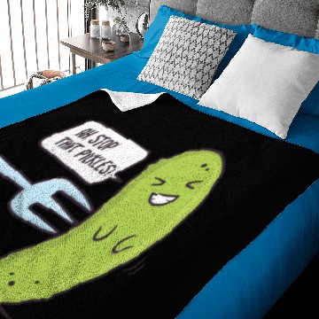 Discover Stop! That Pickles Baby Blankets