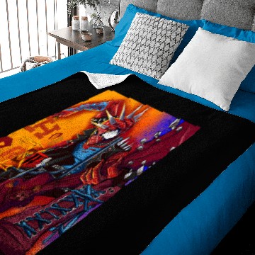 Discover SPIDER-PUNK Baby Blankets