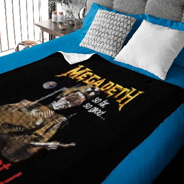 Discover Megadeth So Far,So Good,So What 1988 Baby Blankets