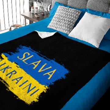 Discover Slava Ukraini Ukraine Flag Baseball Jerseys Baby Blankets