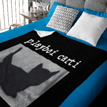 Discover Playboi Carti Black Cat Pullover Baby Blankets - WLR Merch