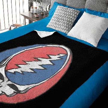 Discover Grateful Dead Unisex Baby Blankets: Steal Your Face Classic
